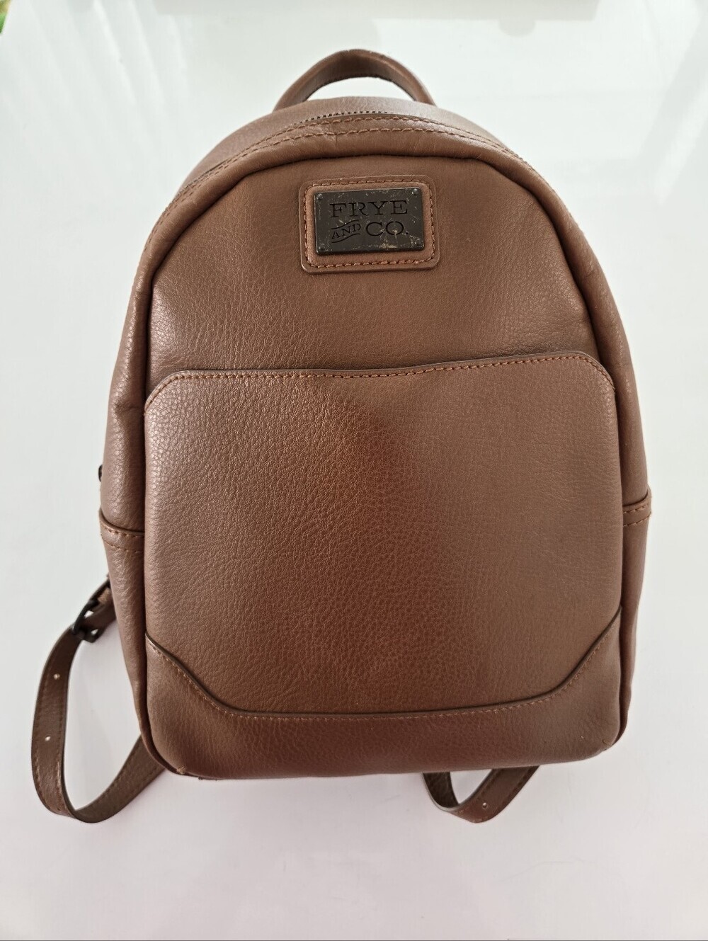 FRYE & Co. Backpack Brown Leather Quality Medium